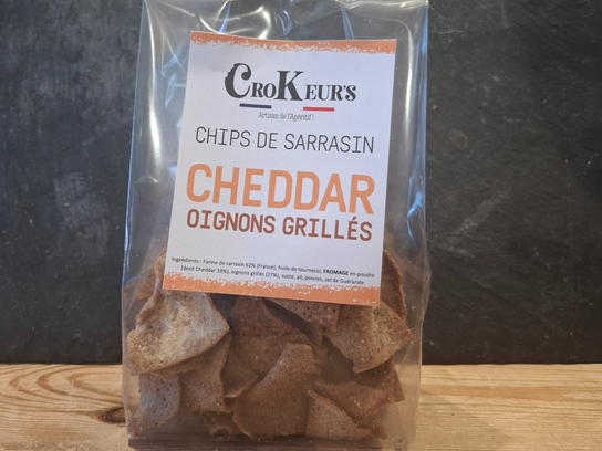 Chips De Sarrasin au Cheddar