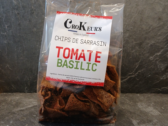 Chips Sarrasin Tomates basilic