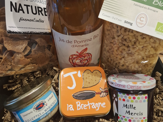 Panier gourmand Produits locaux