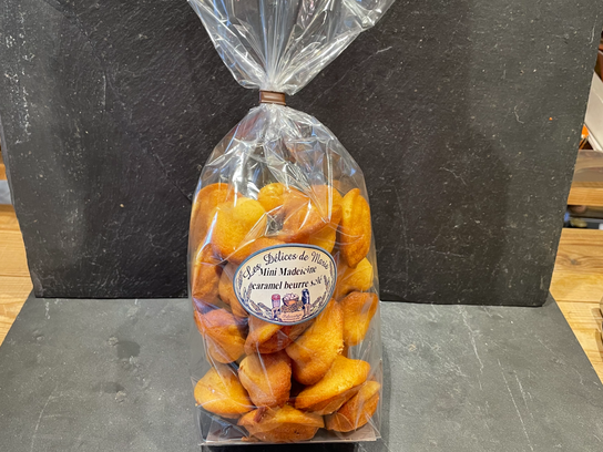 Mini madeleine caramel au beurre salé
