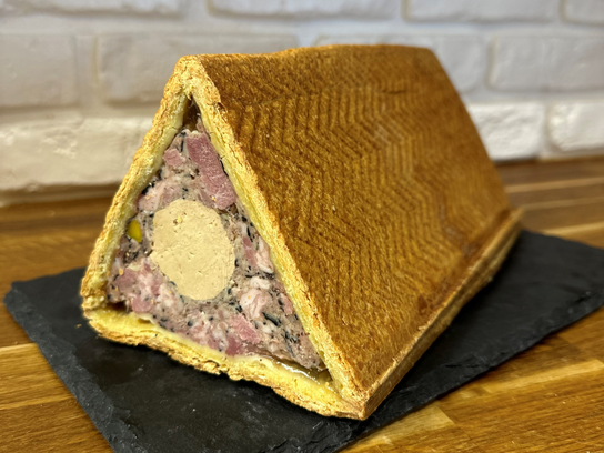 Pâté en croûte au foie gras