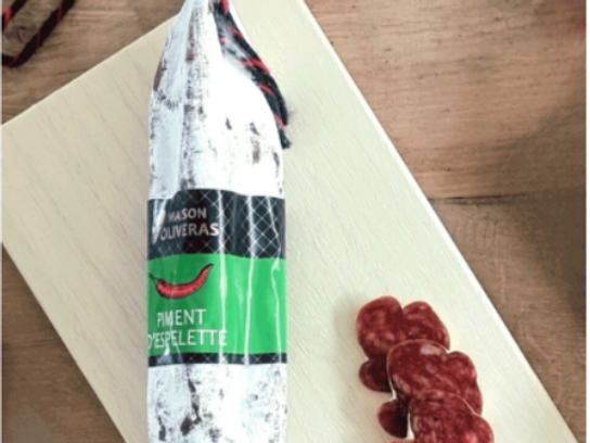 Saucisson au piment d'Espelettes