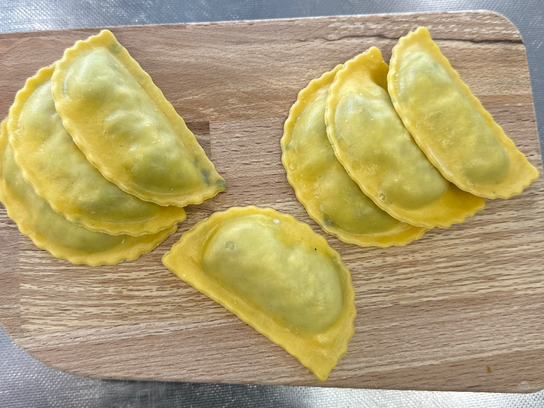 Panzerotti Ricotta Épinard