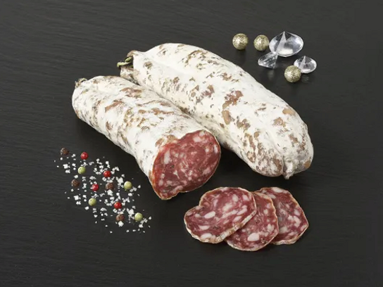 Saucisson sec à la truffe noire du Périgord et brumale