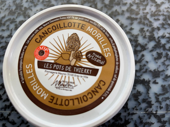 Cancoillotte aux morilles