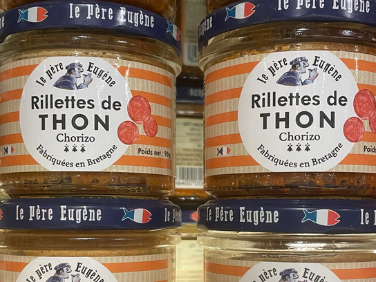 Rillettes de thon au chorizo (pot de 90 gr)