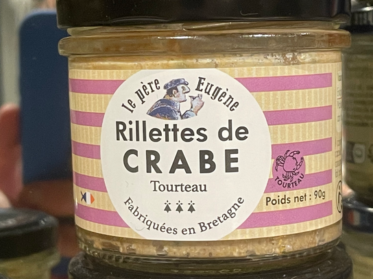 Rillettes de Crabe (pot de 90 grammes)