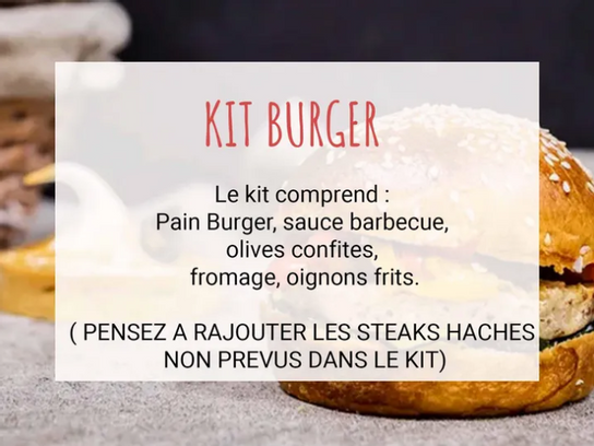 Kit burger - 1 personne