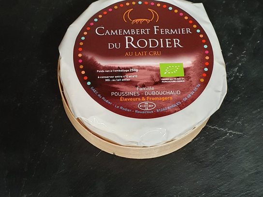 Camembert fermier du Rodier