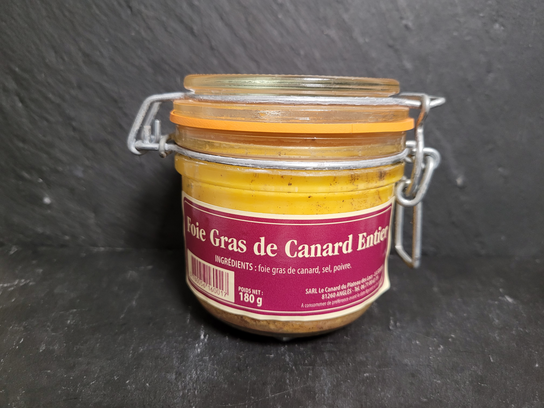 Foie Gras de Canard en conserve - 180G