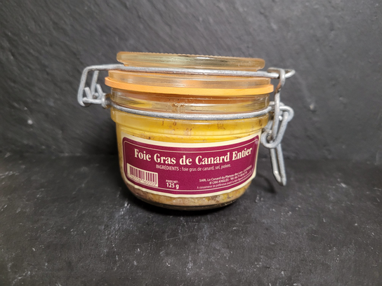 Foie Gras de Canard en conserve - 125G