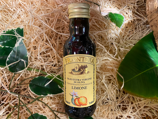 Huile d'olive aromatisée au citron