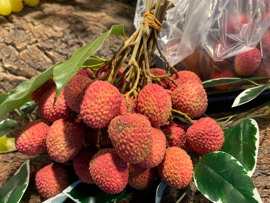 Litchi branche 500 gr reunion