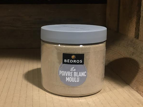 poivre blanc moulu bedros 100g