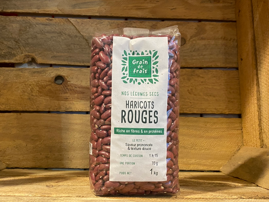 Grain de frais haricots rouge 1kg