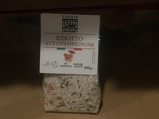 Risotto aux champignons 250g