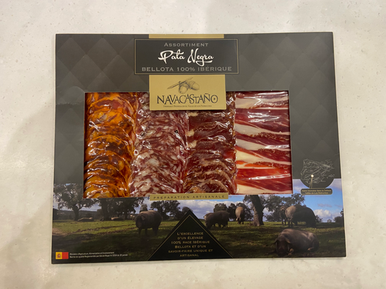 Assortiment de pata negra bellota 100% iberique