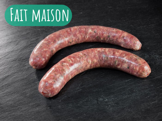 Saucisse paysanne maison