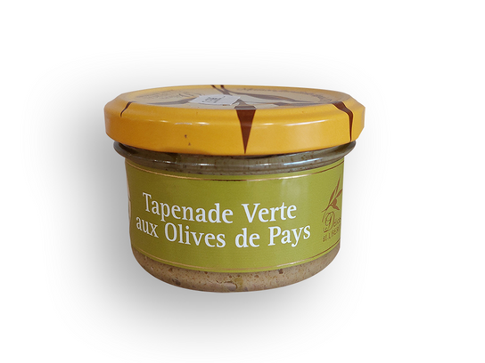 Tapenade verte aux olives de pays