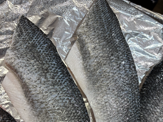 Filet de loup de Mer  bar