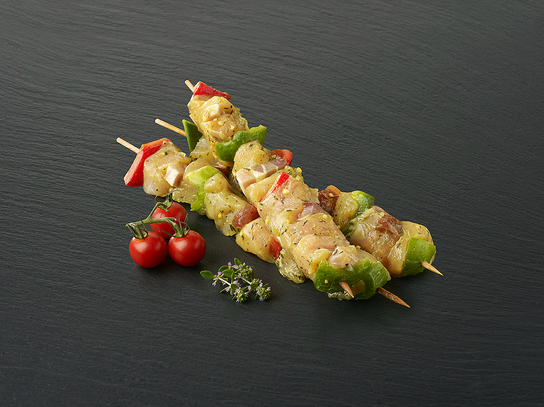 Brochette volaille thym citron