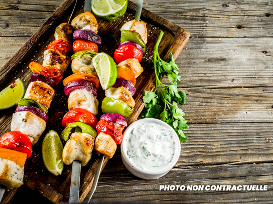 Le pack brochettes