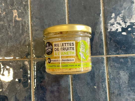 Rillettes de truite à l'aneth