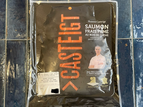Saumon fumé 4/5 tranches - Maison Casteigt