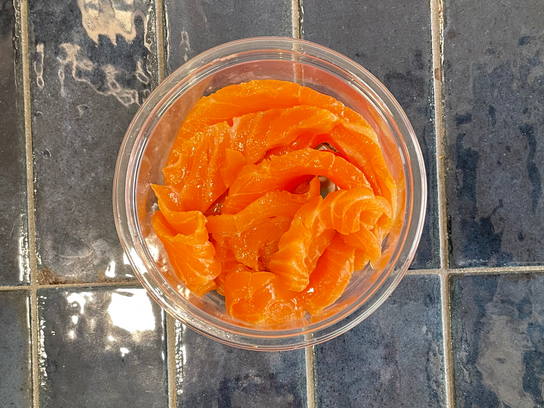 Saumon gravelax maison