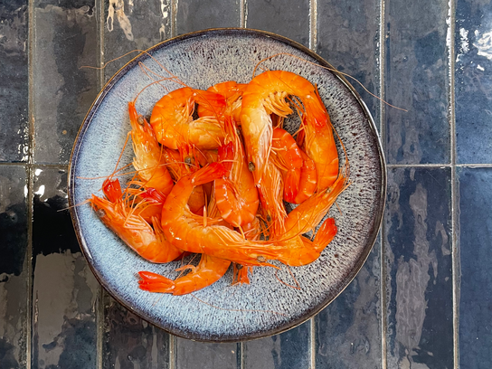 Crevettes Madagascar cuites 40/60 - Label Rouge