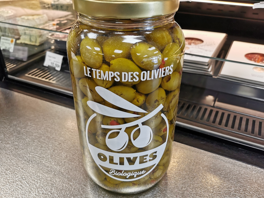Olives vertes farcies poivrons vrac