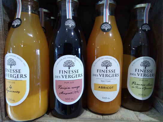 Pur jus pomme clair