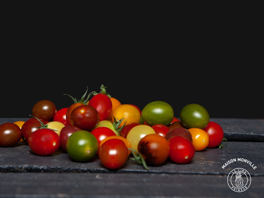 Tomate cerise couleur