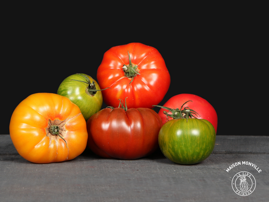 Tomates de la Drome (jeune, noir, rouge)