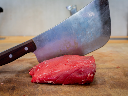 Steak  poire ou Merlan