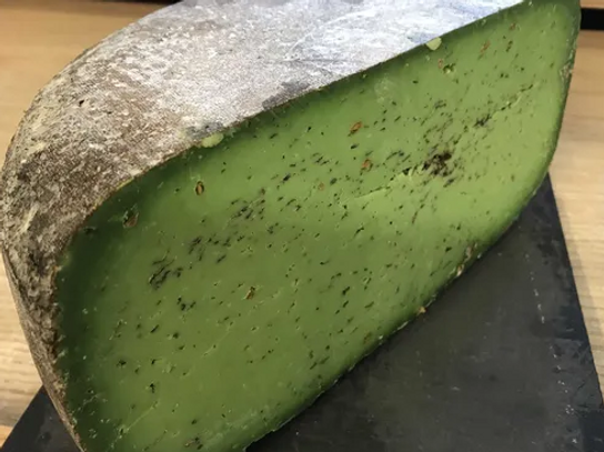 Gouda au pesto vert et basilic