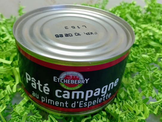 Paté de campagne piment Espelette