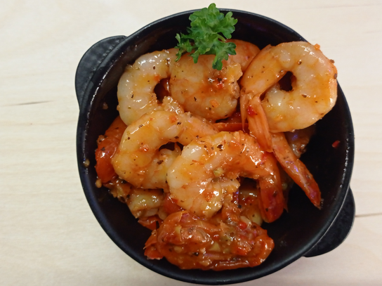 Salade de Gambas méditerranéenne