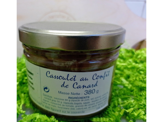 Cassoulet au confit de canard - 380g