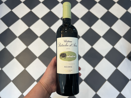 Château Patache d'aux rouge 2015  "Médoc" - AOP