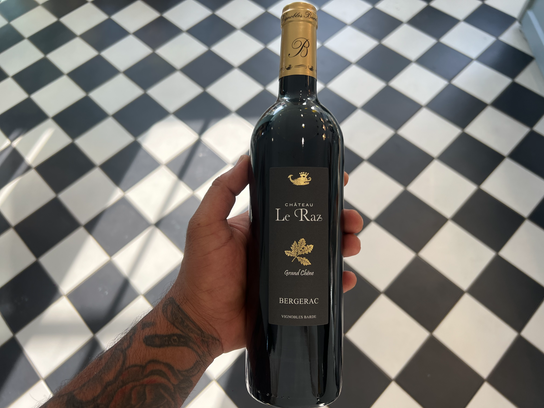 Château le raz , cuvée grand chêne, bergerac rouge