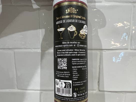Mousse de liqueur de calvados