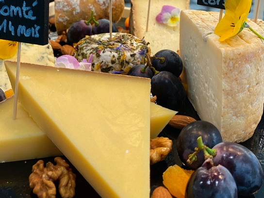 Plateau fin de repas 10/12 personnes avec déco