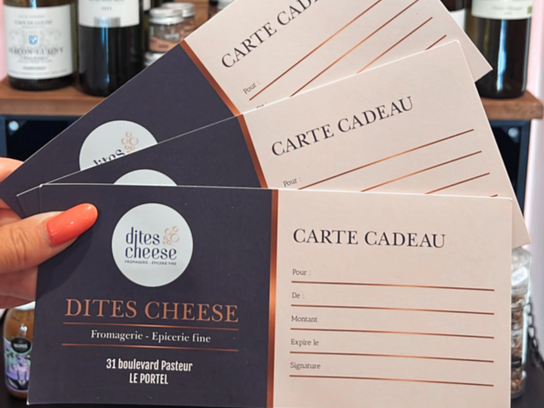 Carte cadeau d'une valeur de 30€