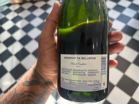 Champagne Besserat de Bellefon grande tradition, brut