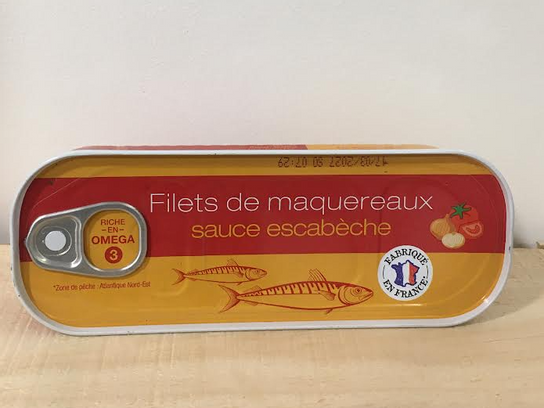Filets de maquereaux sauce Escabèche