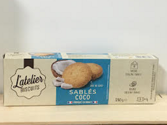 Sablés coco l'atelier biscuits