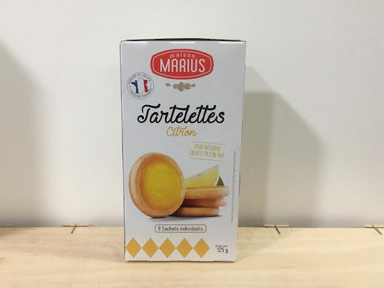 Tartelettes citron  Maison Marius