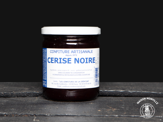 Confiture de cerise noire