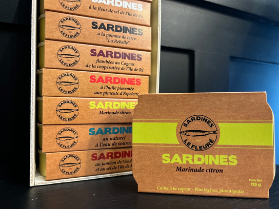 Sardines marinade de citron